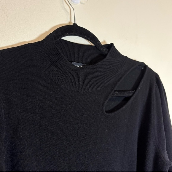 Generation Love Black Wool-Cashmere Blend Lulu Sweater Dress size Small - Picture 4 of 7